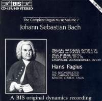 Bach Johann Sebastian - Organ Music Vol 7 i gruppen Externt_Lager / Naxoslager hos Bengans Skivbutik AB (2007202)