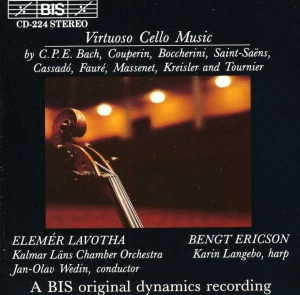Various - Virtuoso Cello Music i gruppen Externt_Lager / Naxoslager hos Bengans Skivbutik AB (2007239)