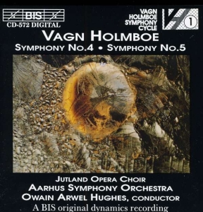 Holmboe Vagn - Symphony 4/Sacra 5 i gruppen Externt_Lager / Naxoslager hos Bengans Skivbutik AB (2007246)