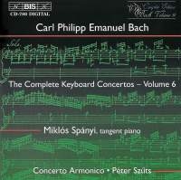 Bach Carl Philipp Emanuel - Keyboard Concertos Vol 6 i gruppen Externt_Lager / Naxoslager hos Bengans Skivbutik AB (2007264)