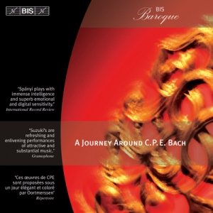 Bach Carl Philipp Emanuel - A Journey Around Cpe Bach i gruppen Externt_Lager / Naxoslager hos Bengans Skivbutik AB (2007275)