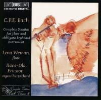 Bach Carl Philipp Emanuel - Flute Sonatas i gruppen Externt_Lager / Naxoslager hos Bengans Skivbutik AB (2007340)