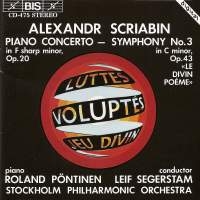 Scriabin Alexander - Piano Conc /Sym 3 i gruppen Externt_Lager / Naxoslager hos Bengans Skivbutik AB (2007352)