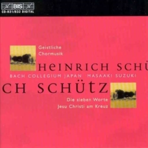 Schutz Heinrich - Geistliche Chormusik i gruppen CD / Klassiskt hos Bengans Skivbutik AB (2007356)