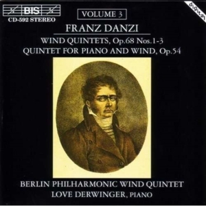 Danzi Franz - Wind Quintets Vol 3 i gruppen Externt_Lager / Naxoslager hos Bengans Skivbutik AB (2007363)