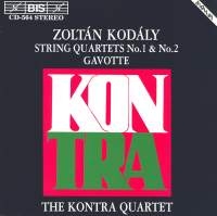 Kodaly Zoltan - String Quartet 1/2  Gavotte i gruppen Externt_Lager / Naxoslager hos Bengans Skivbutik AB (2007373)