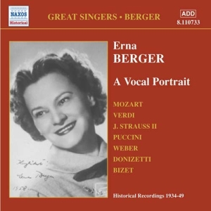 Various - Berger - A Vocal Portait i gruppen Externt_Lager / Naxoslager hos Bengans Skivbutik AB (2007401)