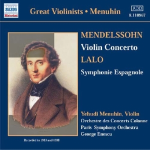 Mendelssohn/Lalo - Violin Concerto i gruppen Externt_Lager / Naxoslager hos Bengans Skivbutik AB (2007403)