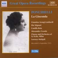 Ponchielli Amilcare - Gioconda i gruppen CD / Klassiskt hos Bengans Skivbutik AB (2007418)