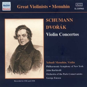 Schumann/Dvorak - Violin Concertos i gruppen Externt_Lager / Naxoslager hos Bengans Skivbutik AB (2007422)