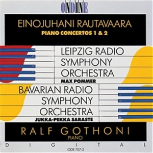Rautavaara Einojuhani - Piano Concertos 1 & 2 i gruppen Externt_Lager / Naxoslager hos Bengans Skivbutik AB (2007433)