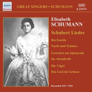 Schubert Franz - Lieder i gruppen CD / Klassiskt hos Bengans Skivbutik AB (2007445)
