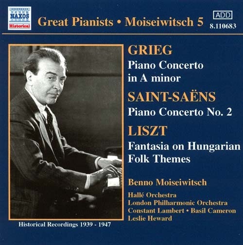 Various - Moiseiwitsch 5 i gruppen CD / Toppsäljare hos Bengans Skivbutik AB (2007449)