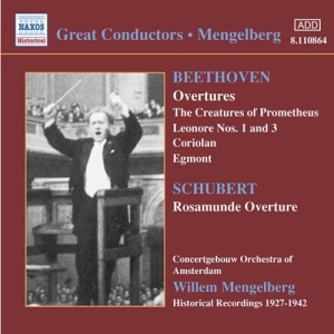 Beethoven/Schubert - Overtures i gruppen Externt_Lager / Naxoslager hos Bengans Skivbutik AB (2007465)