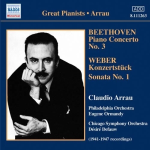 Beethoven: Arrau - Piano Concerto No.3 i gruppen Externt_Lager / Naxoslager hos Bengans Skivbutik AB (2007528)