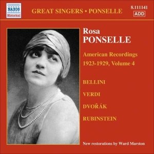 Rosa Ponselle - American Recordings Vol.4 i gruppen Externt_Lager / Naxoslager hos Bengans Skivbutik AB (2007549)