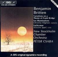 Britten Benjamin - Frank Bridge Vars i gruppen Externt_Lager / Naxoslager hos Bengans Skivbutik AB (2007599)