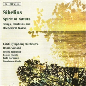 Sibelius - Spirit Of Nature - Cantatas Vo i gruppen Externt_Lager / Naxoslager hos Bengans Skivbutik AB (2007608)