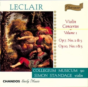 Leclair - Violin Concertos Vol I i gruppen Externt_Lager / Naxoslager hos Bengans Skivbutik AB (2007732)