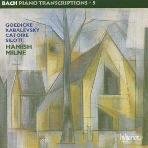 Bach - Piano Transcriptions 5 (H Miln i gruppen Externt_Lager / Naxoslager hos Bengans Skivbutik AB (2007863)