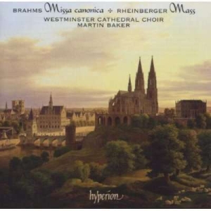 Brahms/Rheinberger - Masses And Motets i gruppen Externt_Lager / Naxoslager hos Bengans Skivbutik AB (2007920)