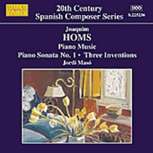 Homs Joaquin - Piano Music Vol 2 i gruppen CD / Klassiskt hos Bengans Skivbutik AB (2007950)