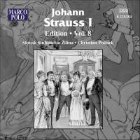 Strauss I Johann - Edition Vol. 8 i gruppen Externt_Lager / Naxoslager hos Bengans Skivbutik AB (2007978)