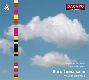 Langgaard Rued - Violin Sonatas Vol 2 i gruppen Externt_Lager / Naxoslager hos Bengans Skivbutik AB (2007985)