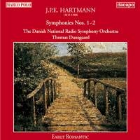 Hartmann Johan Peter Emilius - Symphony 1 & 2 i gruppen Externt_Lager / Naxoslager hos Bengans Skivbutik AB (2008006)