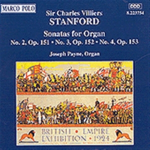 Stanford Charles Villiers - Organ Sonatas Opp. 151-153 i gruppen CD / Klassiskt hos Bengans Skivbutik AB (2008035)