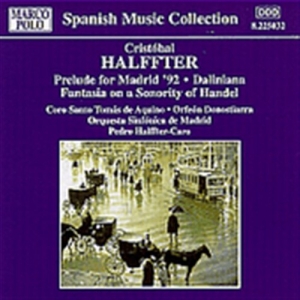 Halffter Cristobal - Prelude For Madrid i gruppen CD / Klassiskt hos Bengans Skivbutik AB (2008070)