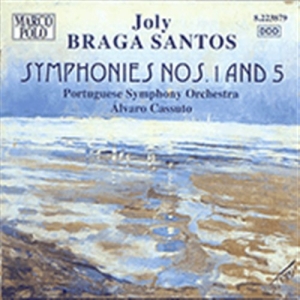 Braga-Santos Joly - Symphony 1 5 i gruppen Externt_Lager / Naxoslager hos Bengans Skivbutik AB (2008115)
