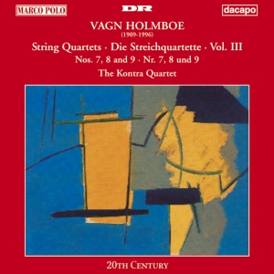 Holmboe Vagn - String Quartet Vol 3 i gruppen CD / Klassiskt,Övrigt hos Bengans Skivbutik AB (2008127)