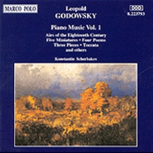 Godowsky Leopold - Piano Music Vol 1 i gruppen Externt_Lager / Naxoslager hos Bengans Skivbutik AB (2008148)