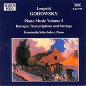 Godowsky Leopold - Piano Music Vol 3 i gruppen Externt_Lager / Naxoslager hos Bengans Skivbutik AB (2008183)