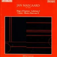 Maegaard Jan - Chamber Music i gruppen CD / Klassiskt hos Bengans Skivbutik AB (2008185)