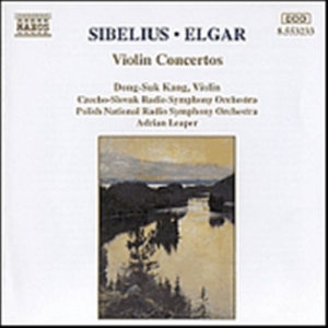 Sibelius/Elgar - Violin Concertos i gruppen Externt_Lager / Naxoslager hos Bengans Skivbutik AB (2008250)