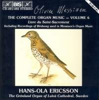 Messiaen Olivier - Complete Organ Music Vol 6 i gruppen Externt_Lager / Naxoslager hos Bengans Skivbutik AB (2008336)