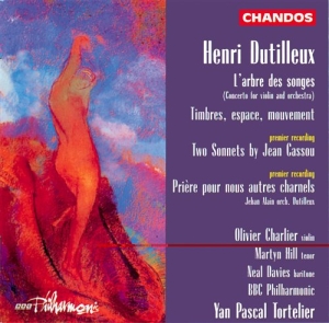 Dutilleux - Violin Concerto i gruppen Externt_Lager / Naxoslager hos Bengans Skivbutik AB (2008417)