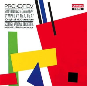 Prokofiev - Symphonies No. 3 & 4 i gruppen Externt_Lager / Naxoslager hos Bengans Skivbutik AB (2008437)