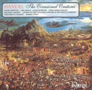 Handel George Frideric - Occasional Oratorio i gruppen Externt_Lager / Naxoslager hos Bengans Skivbutik AB (2008587)