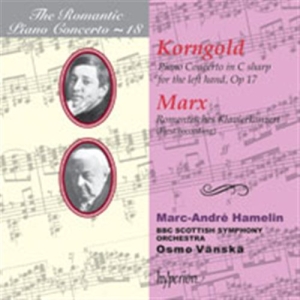 Korngold Erich Wolfgang - Piano Concertos/Marx i gruppen Externt_Lager / Naxoslager hos Bengans Skivbutik AB (2008604)