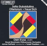 Gubaidulina Sofia - Offertorium Freue Dich i gruppen Externt_Lager / Naxoslager hos Bengans Skivbutik AB (2008678)