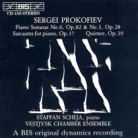 Prokofiev Sergey - Piano Son 6 & 3 /Sarcasms i gruppen Externt_Lager / Naxoslager hos Bengans Skivbutik AB (2008695)
