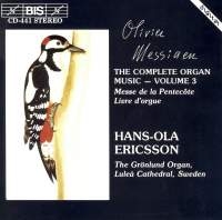 Messiaen Olivier - Complete Organ Music Vol 3 i gruppen Externt_Lager / Naxoslager hos Bengans Skivbutik AB (2008696)