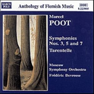 Poot Marcel - Symphonies Nos. 3, 5, & 7 i gruppen CD / Klassiskt hos Bengans Skivbutik AB (2008758)