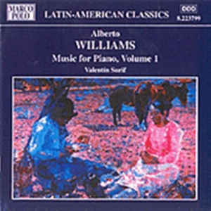 Williams Alberto - Music For Piano Vol 1 i gruppen CD / Klassiskt hos Bengans Skivbutik AB (2008773)