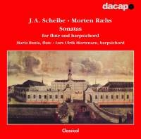 Scheibe/Raehs - Flute Sonatas i gruppen Externt_Lager / Naxoslager hos Bengans Skivbutik AB (2008781)