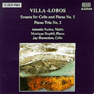 Villa Lobos Heitor - Cello Sonata No. 2/Piano Trio i gruppen CD / Klassiskt hos Bengans Skivbutik AB (2008790)