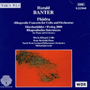 Banter Harald - Works For Cello Piano Orchestr i gruppen CD / Klassiskt hos Bengans Skivbutik AB (2008812)